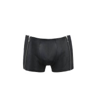 Passion 049 Matt Shorts Black S/M - Quality Fashion