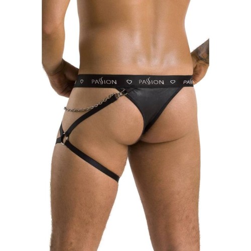 Tanga Negro 058 Passion L/XL - Seducción Moderna