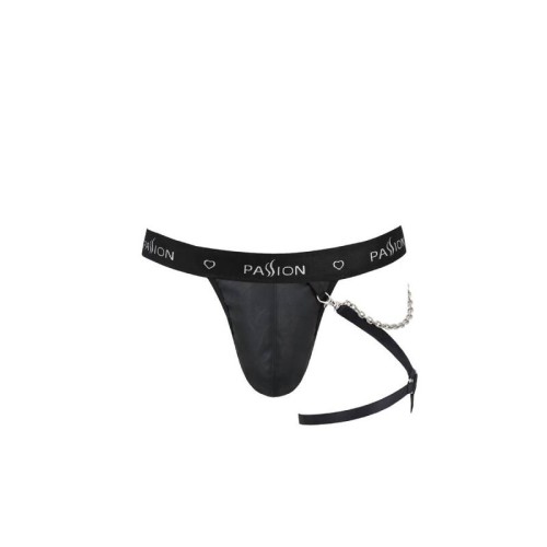 Tanga Negro 058 Passion L/XL - Seducción Moderna