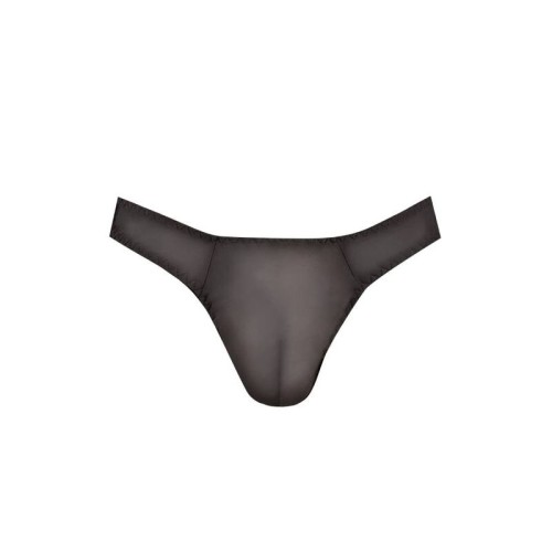 Eros Black Thong for Ultimate Comfort