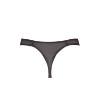 Eros Black Thong for Ultimate Comfort