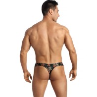 Power Modal Floral Skull Tanga for Men