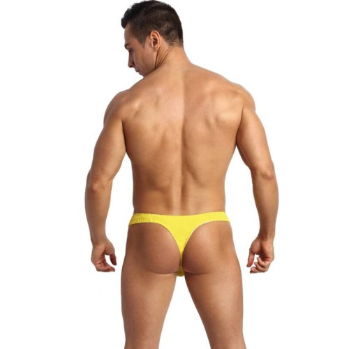 Anais Men Tokio Yellow Modal Thong for Ultimate Comfort