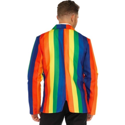 Rainbow Blazer and Tie Set for Fun Events