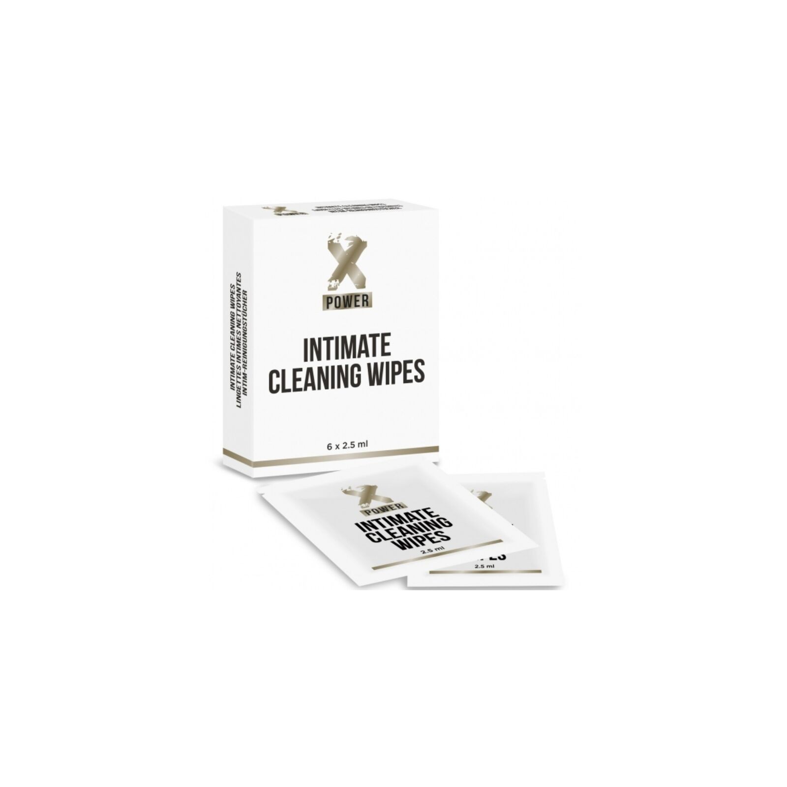 Intimate Cleaning Wipes Pack of 6