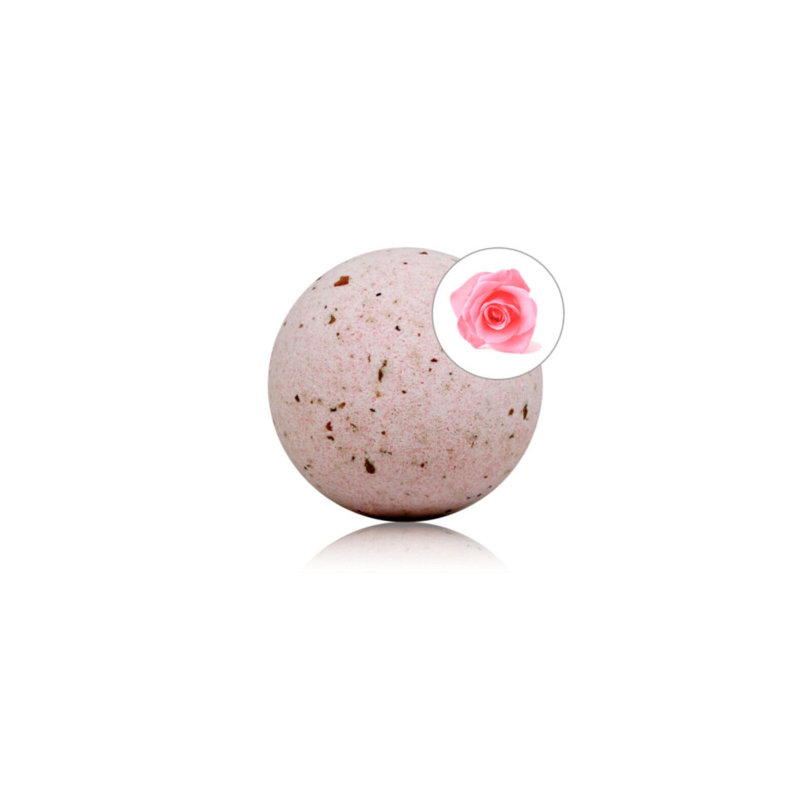 Bath Bomb with Roses Aroma