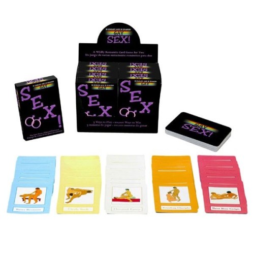 Wild Gay Sex Cards Game for Couples