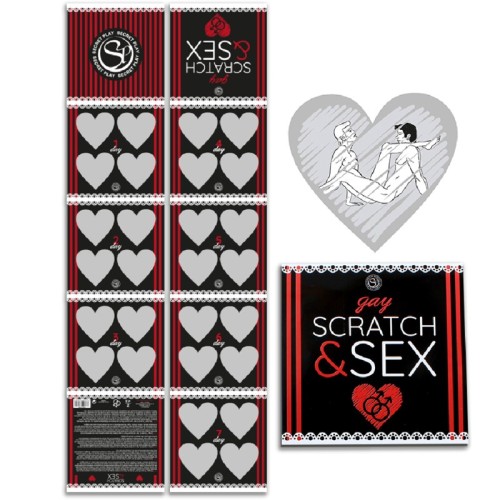 Secretplay Scratch & Sex Gay Couples Game - Fun Intimacy