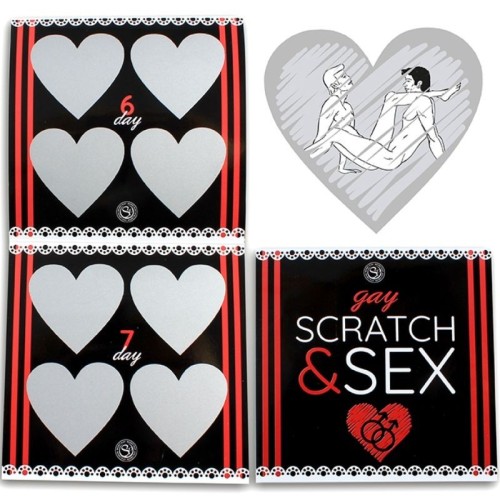 Secretplay Scratch & Sex Gay Couples Game - Fun Intimacy