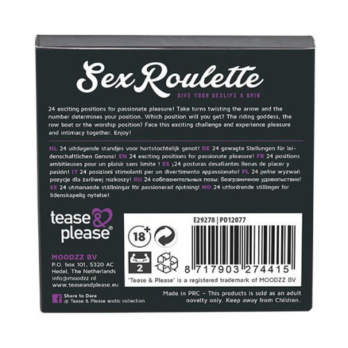 Tease & Please - Kamasutra Sex Roulette