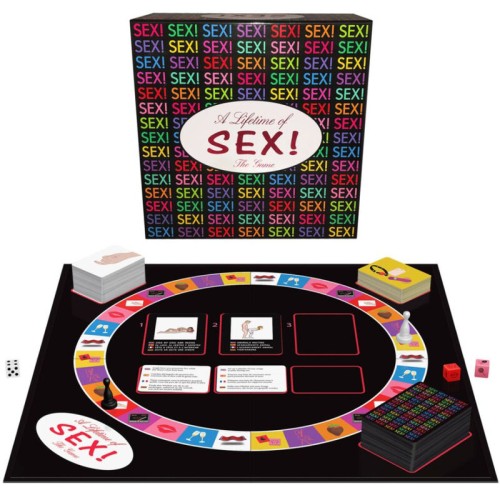 A Lifetime Of Sex Board Game