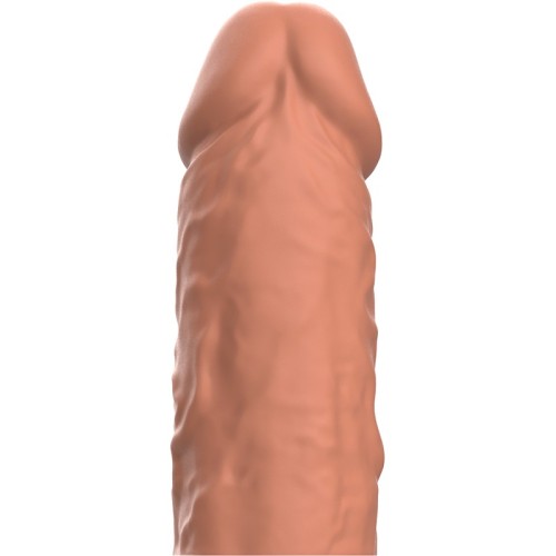 Liquid Silicone V3 Penis Extension Brown