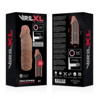 Liquid Silicone Penis Extension V5 Brown