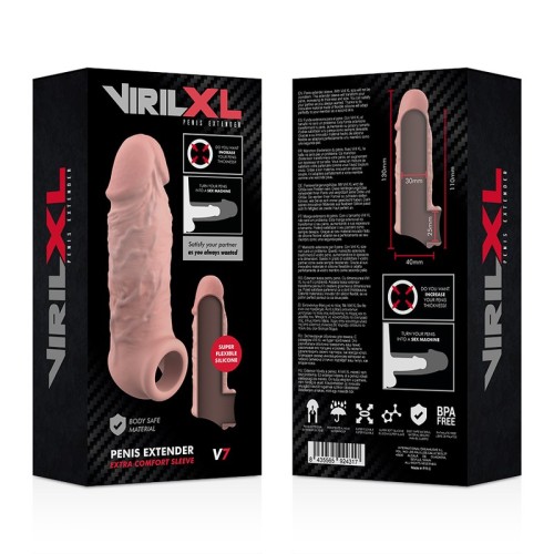 Liquid Silicone Penis Extension V7 - Enhance Pleasure