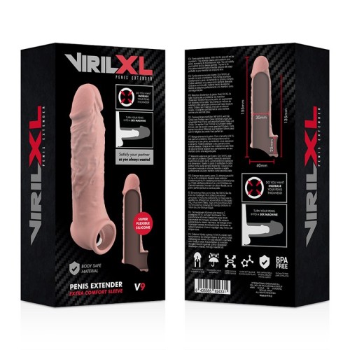 Liquid Silicone Penis Extension V9 - Enhance Pleasure