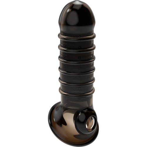 Extension Y Funda De Pene V15 Negro Para Placer Aumentado