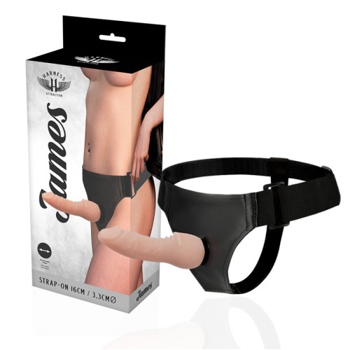 Rnes James 16 Cm Realistic Strap-On - Unleash Fantasies