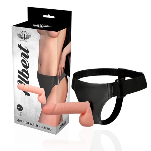 Harness Attraction Realistic Dildo with Adjustable Harness