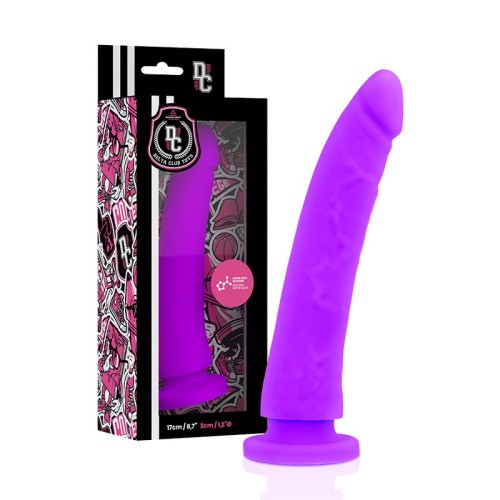 Delta Club Harness + Silicone Dildo Lilac 17 Cm