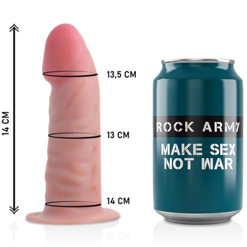 Rockarmy - Dildo Realista Dual Density Con Arnés