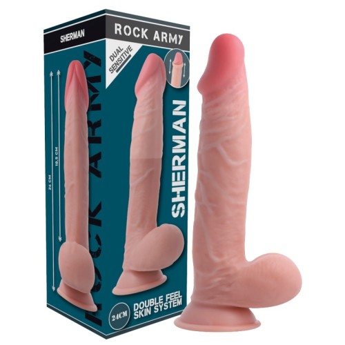 Pack Arnés + Dildo Dual Density Sherman Rockarmy