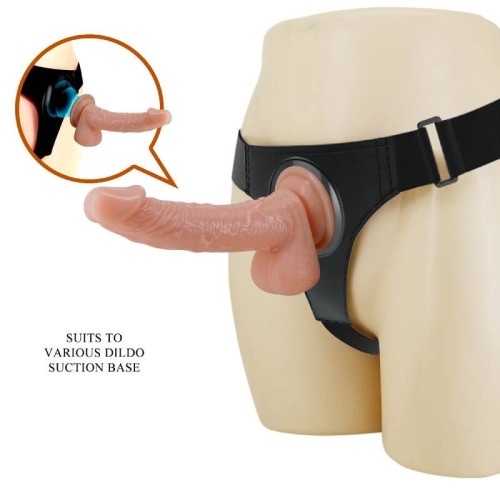 Universal Harness Briefs with Realistic Dildo