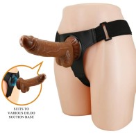 Universal Harness Briefs with Realistic Dildo