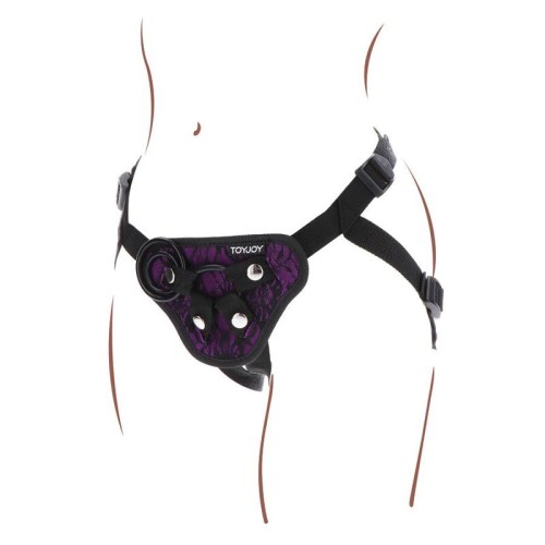 Strap-on Lace Harnes Morado