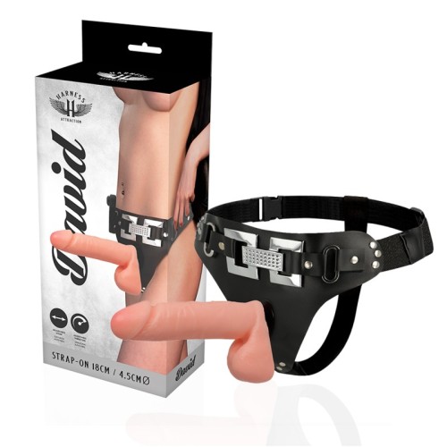 Deluxe Harness with Realistic Vibration - Pleasure Guaranteed