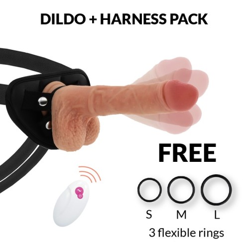 Mr Rick Remote Control Silicone Harness - Pleasure Enhancer