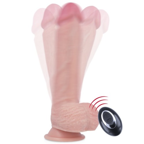 Rockarmy - Arnés + Liquid Silicone Vibrador Control Remoto Premium Apache 2 - Placer Realista