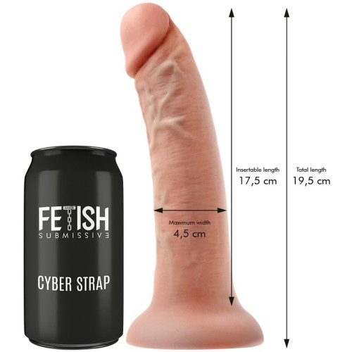 Fetish Submissive Harness with Remote Realistic Dildo