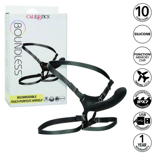 Boundless Rechargeable Multi-Purpose Harness for Pleasure