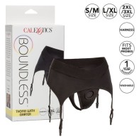 Boundless Thong with Garter Harness - Uncomplicated Pleasure