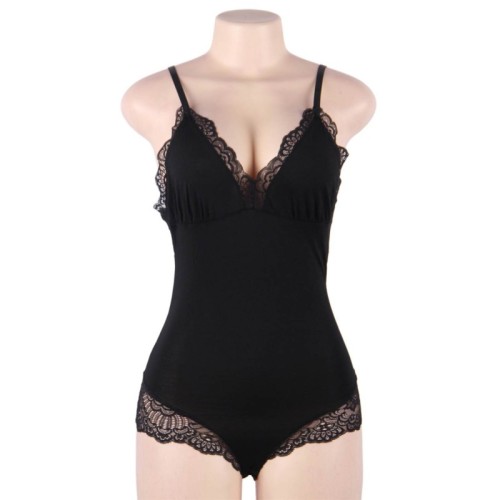 Lace Teddy L/XL for Seductive Elegance