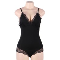 Lace Teddy L/XL for Seductive Elegance