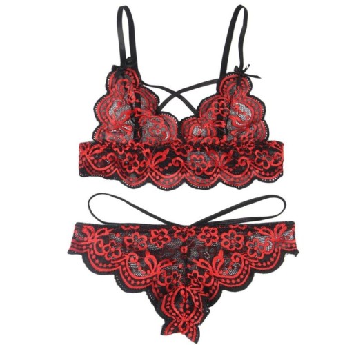 Subblime Two-Piece Lace Set for Irresistible Sensuality