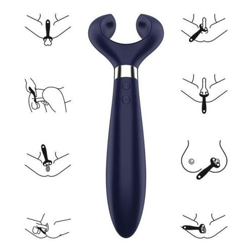 Satisfyer Multifun 3 Vibrador Multiusos Azul