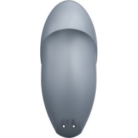 Satisfyer - Tap & Climax 1 - Vibrador Gris de Doble Acción