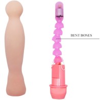 Vibrador Flexible Espina Baile de 22 cm para Sensaciones Inigualables