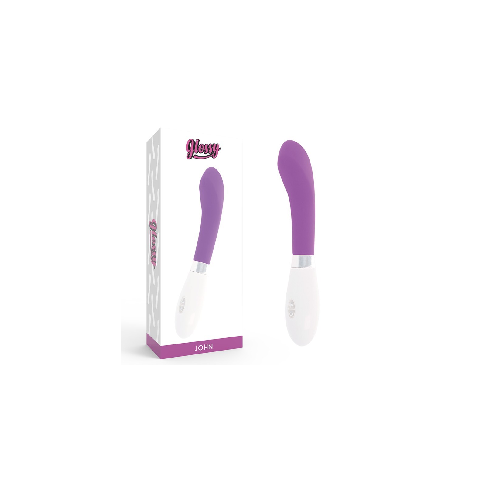 Vibrador Lila John con 10 Modos de Vibración