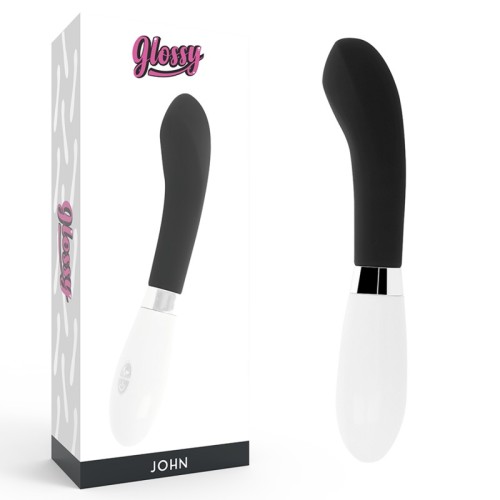 Vibrador Negro John - Diseño Potente y Ergonómico