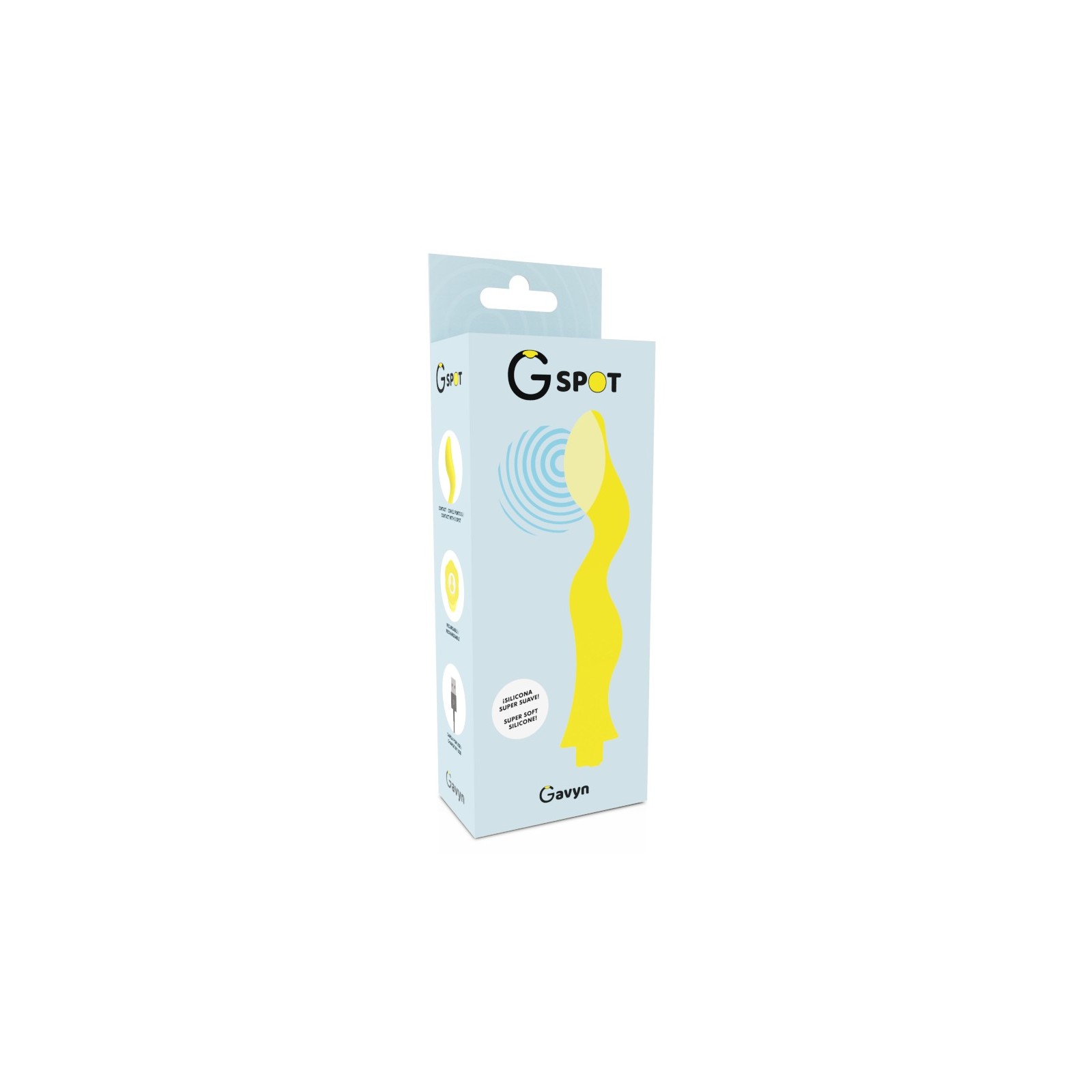 Gavyn Vibrador Recargable Punto G para Placer Intenso