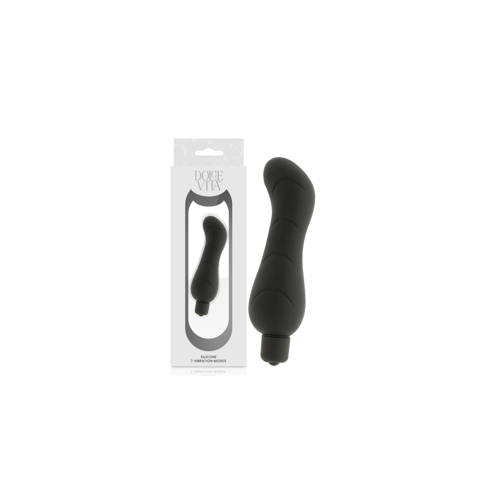 G-spot Vibrador Silicona Negro - Potencia y Placer