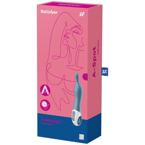 Satisfyer - Amazing 1 Vibrador Punto A Azul - Estimulación Profunda