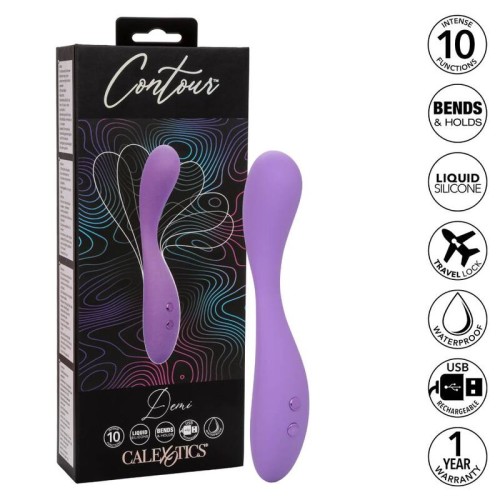 Masajeador Contour Demi Flexible para Placer Máximo