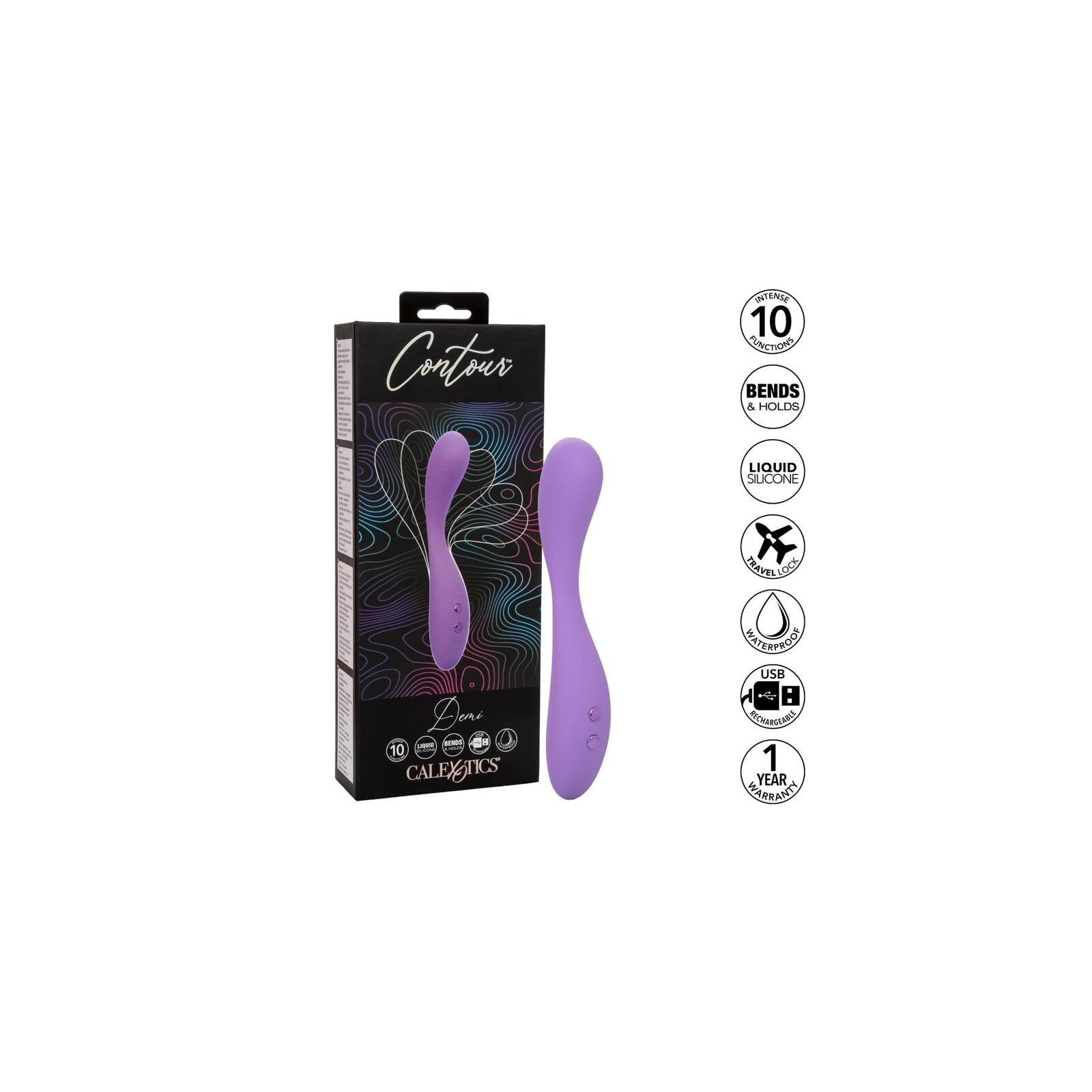 Contour Demi Flexible Massager for Ultimate Pleasure