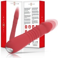 Vibrador Juni Up & Down Rojo - 10 Modos de Vibración