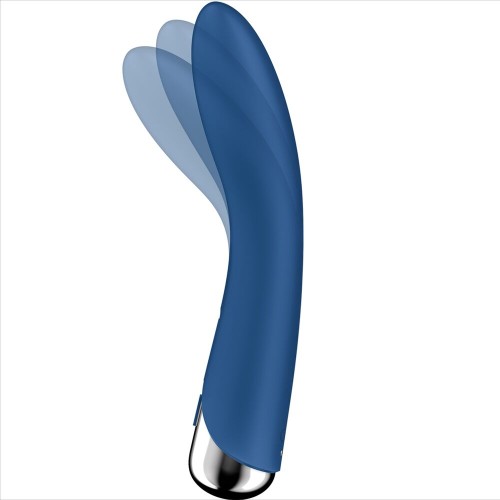 Satisfyer Spinning Vibe 1 G-spot Vibrator Blue - Powerful Pleasure