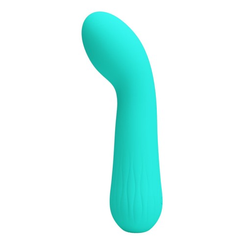 Pretty Love Faun Rechargeable Vibrator Aqua Green - G-Spot Pleasure